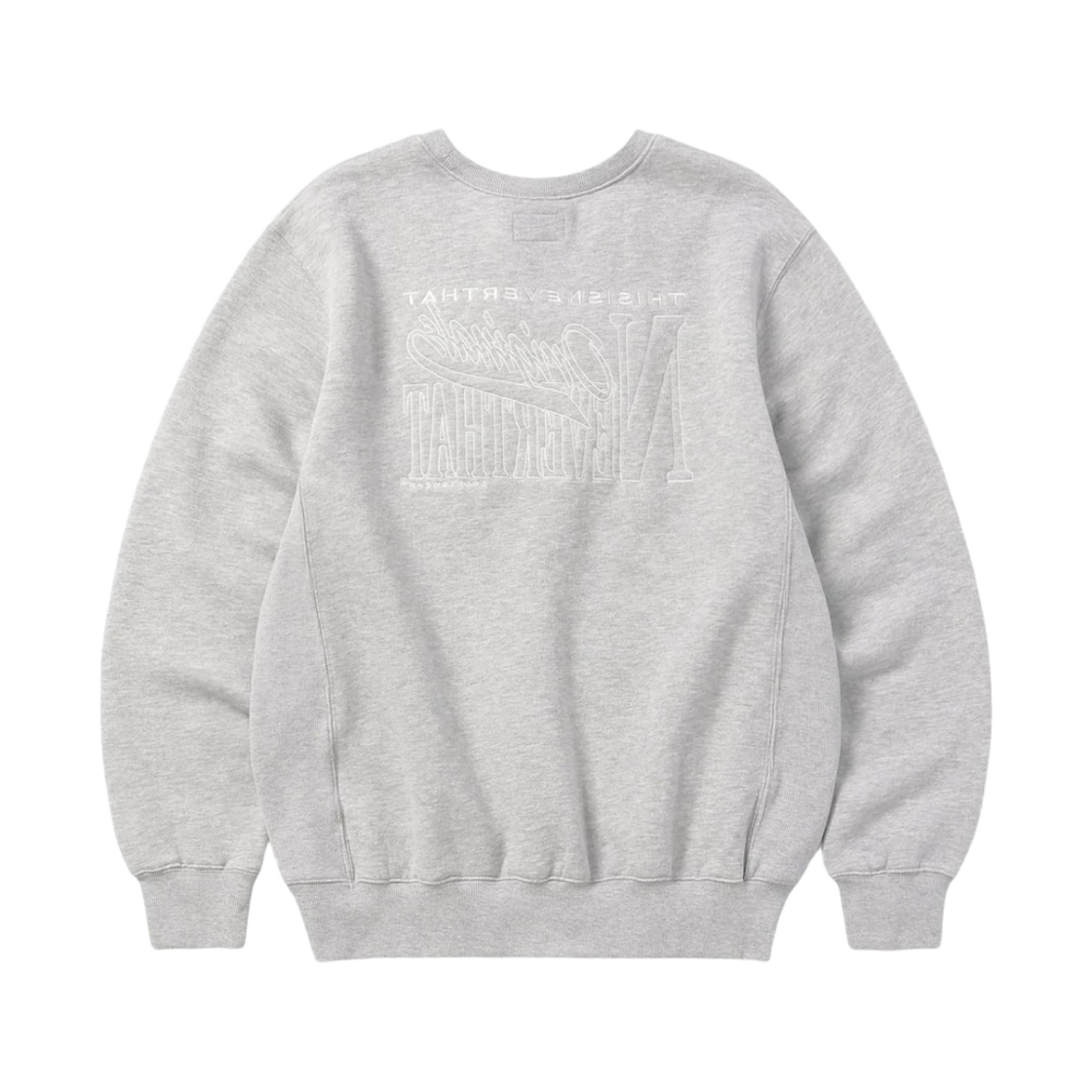 디스이즈네버댓 오리지날 크루넥 헤더 그레이(Thisisneverthat Originals Crewneck Heather Grey) - 2