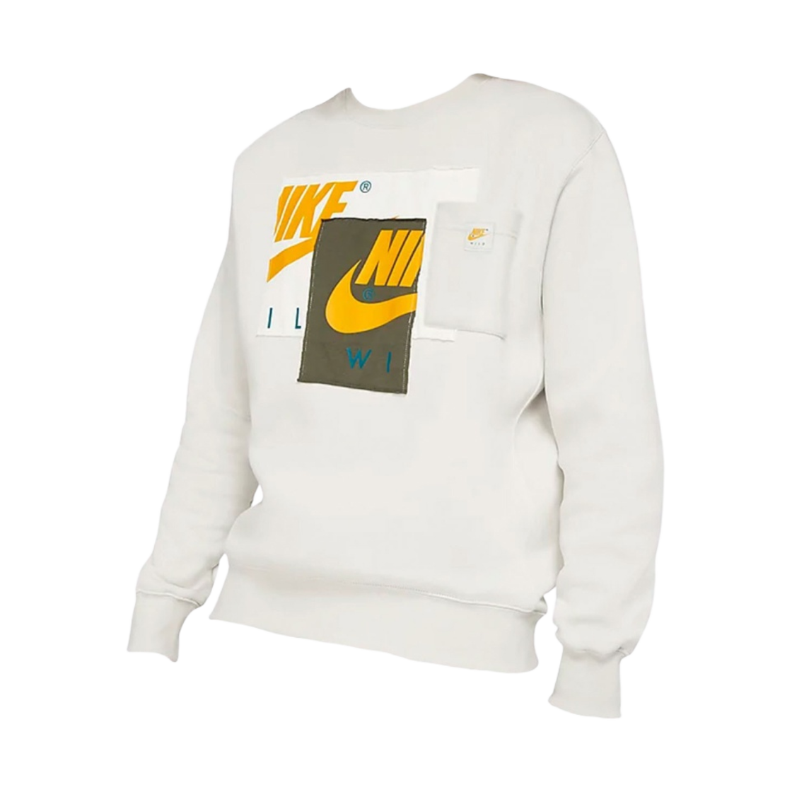 나이키 NSW 크루넥 라이트 본 - 아시아(Nike NSW Crewneck Light Bone - Asia) - 1