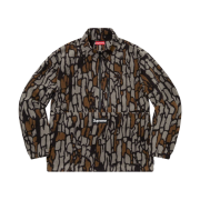 Supreme Polartec Half Zip Pullover Olive Treebark Camo - 20FW