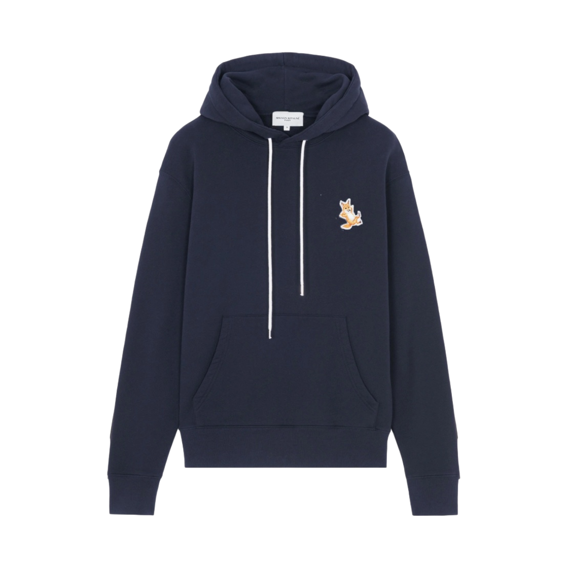 메종 키츠네 칠랙스 폭스 패치 클래식 후드 네이비(Maison Kitsune Chillax Fox Patch Classic Hoodie Navy)
