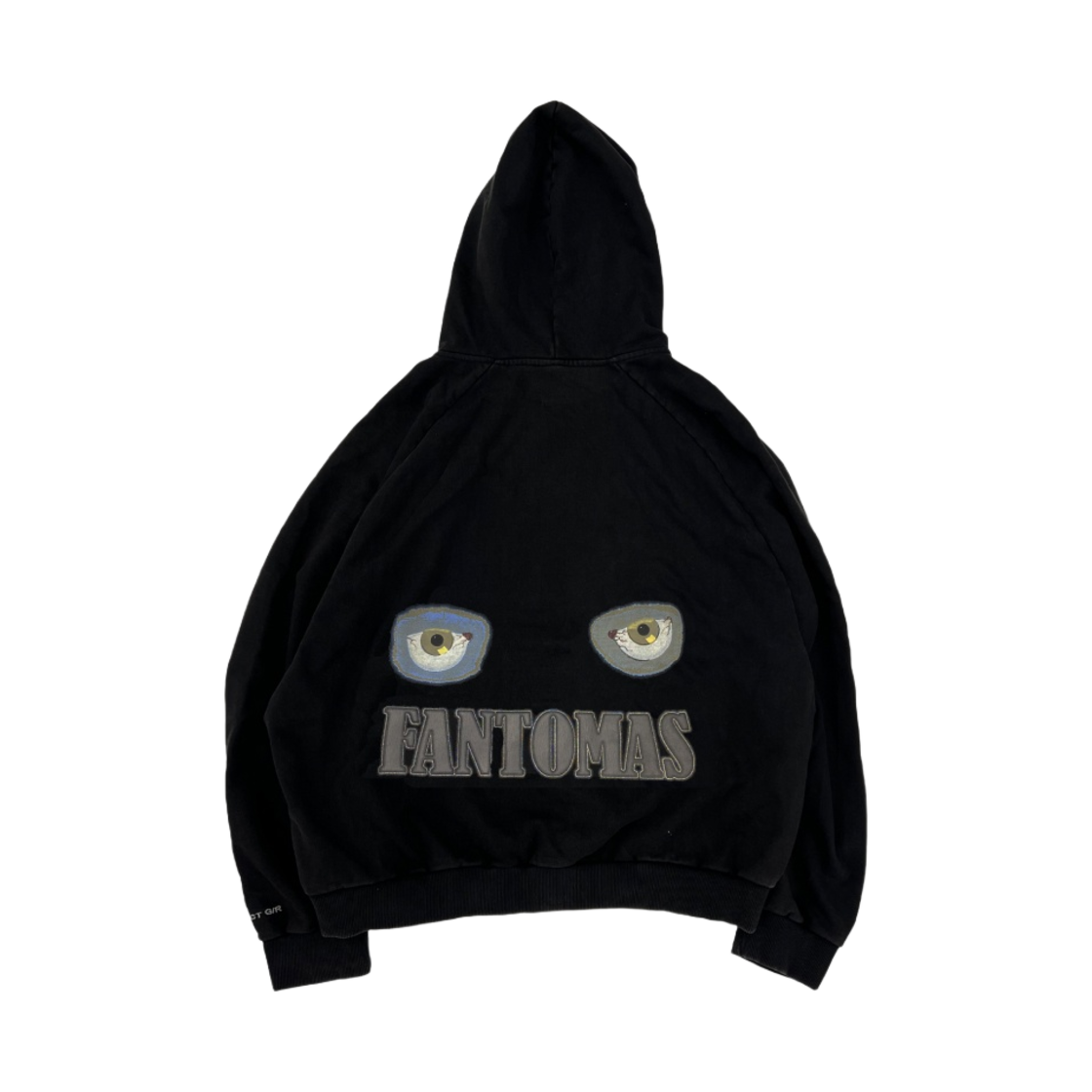 프로젝트 G/R 마인드 슬로터 빈티지 워시드 후드 블랙(Project G/R Mind Slaughter Vintage Washeed Hoodie Black) - 2