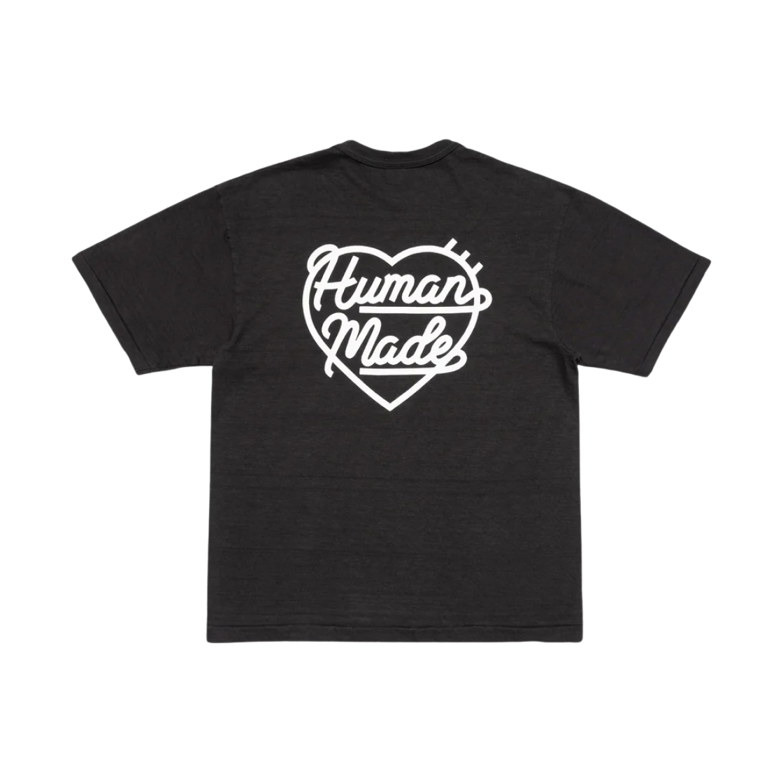 휴먼 메이드 하트 뱃지 티셔츠 블랙