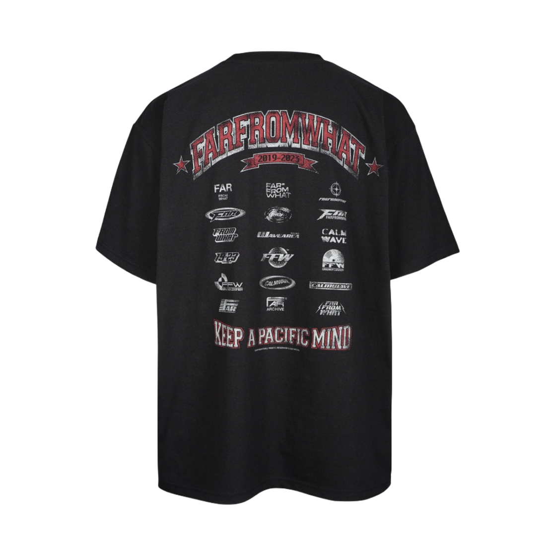 - Farfromwhat Far Logo T-Shirt Black
