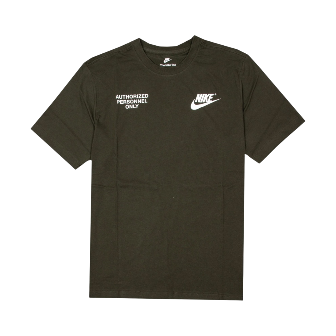 나이키 NSW 오서라이즈 퍼스널 티셔츠 세쿼이아 - US/EU(Nike NSW Authorized Personnel T-Shirt Sequoia - US/EU) - 1