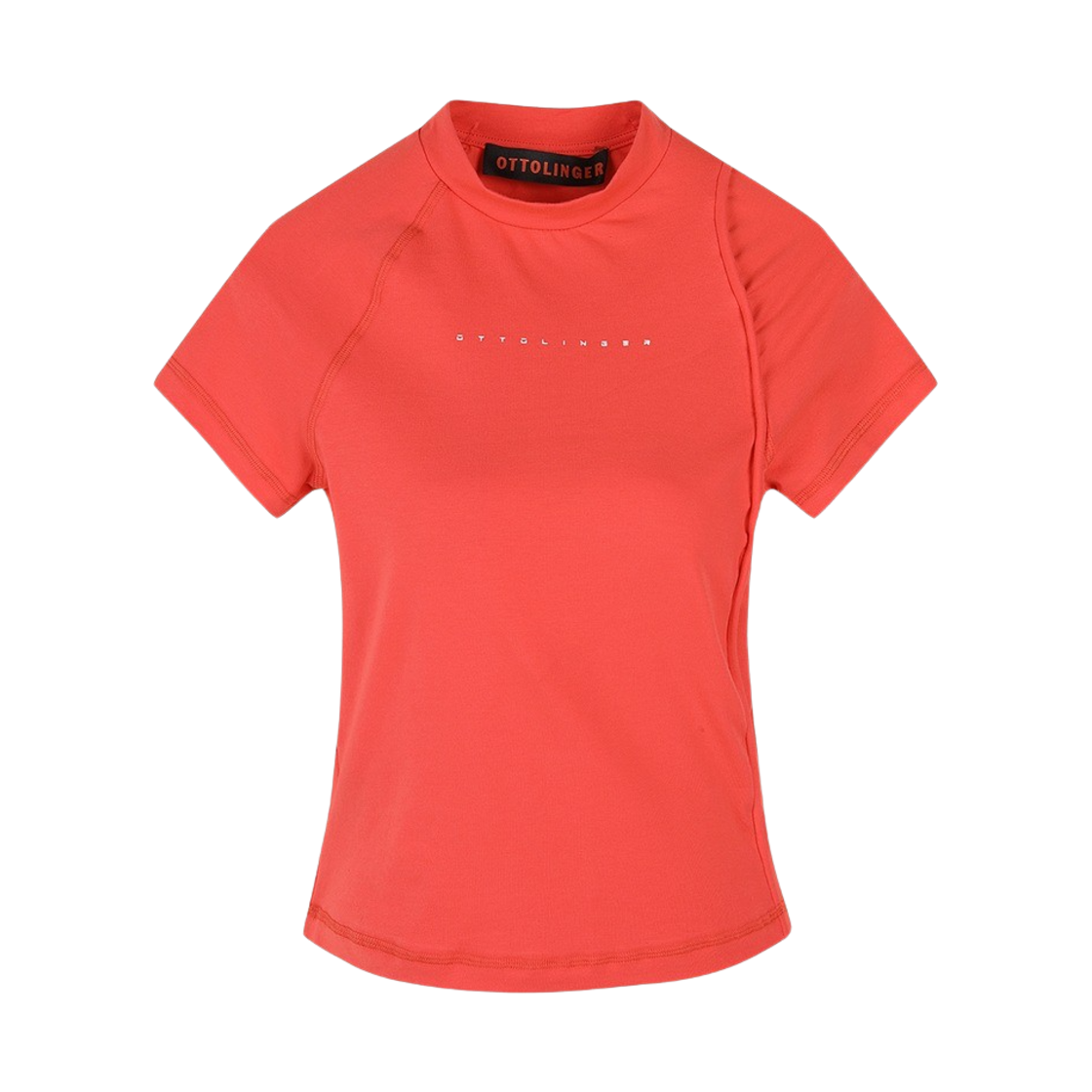 오토링거 우먼 디컨스트럭티드 티셔츠 레드(Ottolinger Women Deconstructed T-Shirt Red)