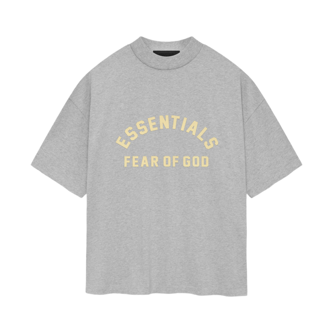 에센셜 헤비 저지 크루넥 티셔츠 라이트 헤더 그레이 - 24SS(Essentials Heavy Jersey Crewneck T-Shirt Light Heather Grey - 24SS)