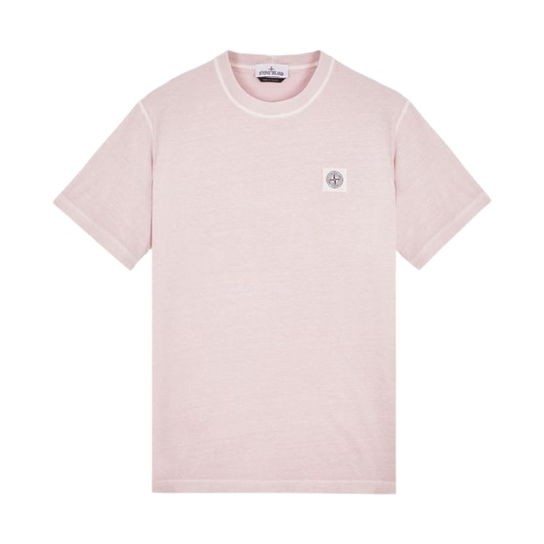 801523757-V0180 Stone Island 23757 Short Sleeve Organic Cotton T-Shirt Pink - 24SS