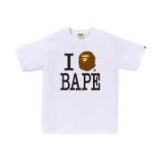 BAPE I Love BAPE T-Shirt White