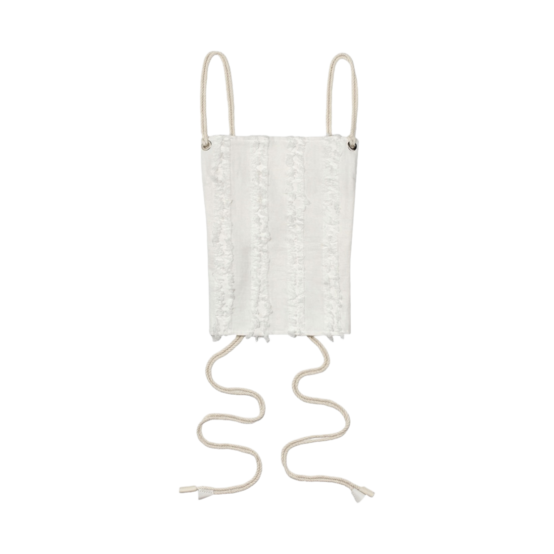 (W) 글로니 마이애미 백리스 탑 화이트((W) Glowny Miami Backless Top White) - 1