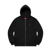 Supreme Small Box Zip Up Hooded Sweatshirt Black - 21SS