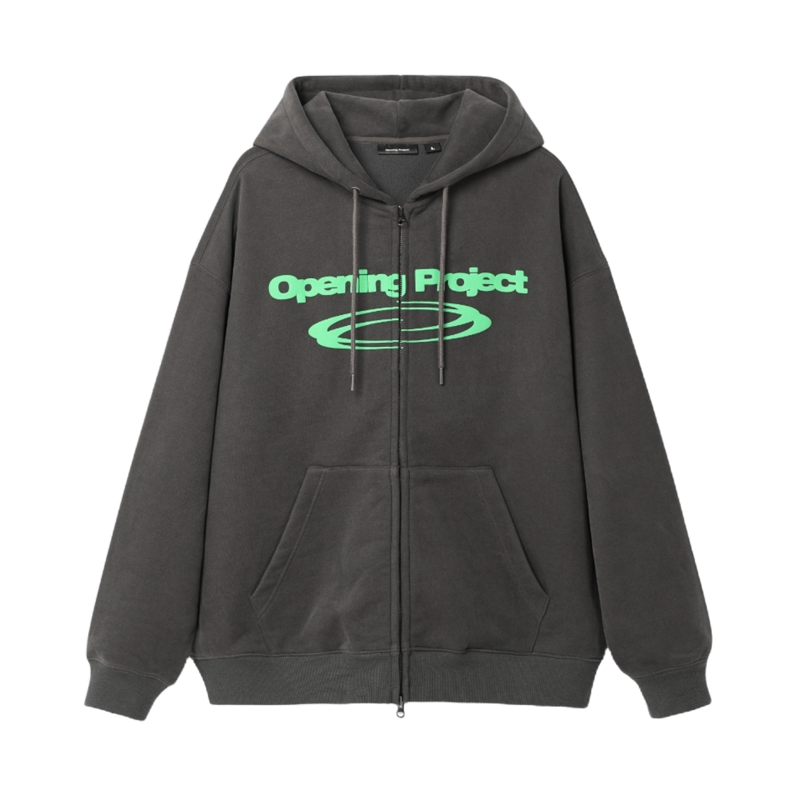OP251UHZ01CC00 Opening Project Identity Hoodie Zip-up Charcoal