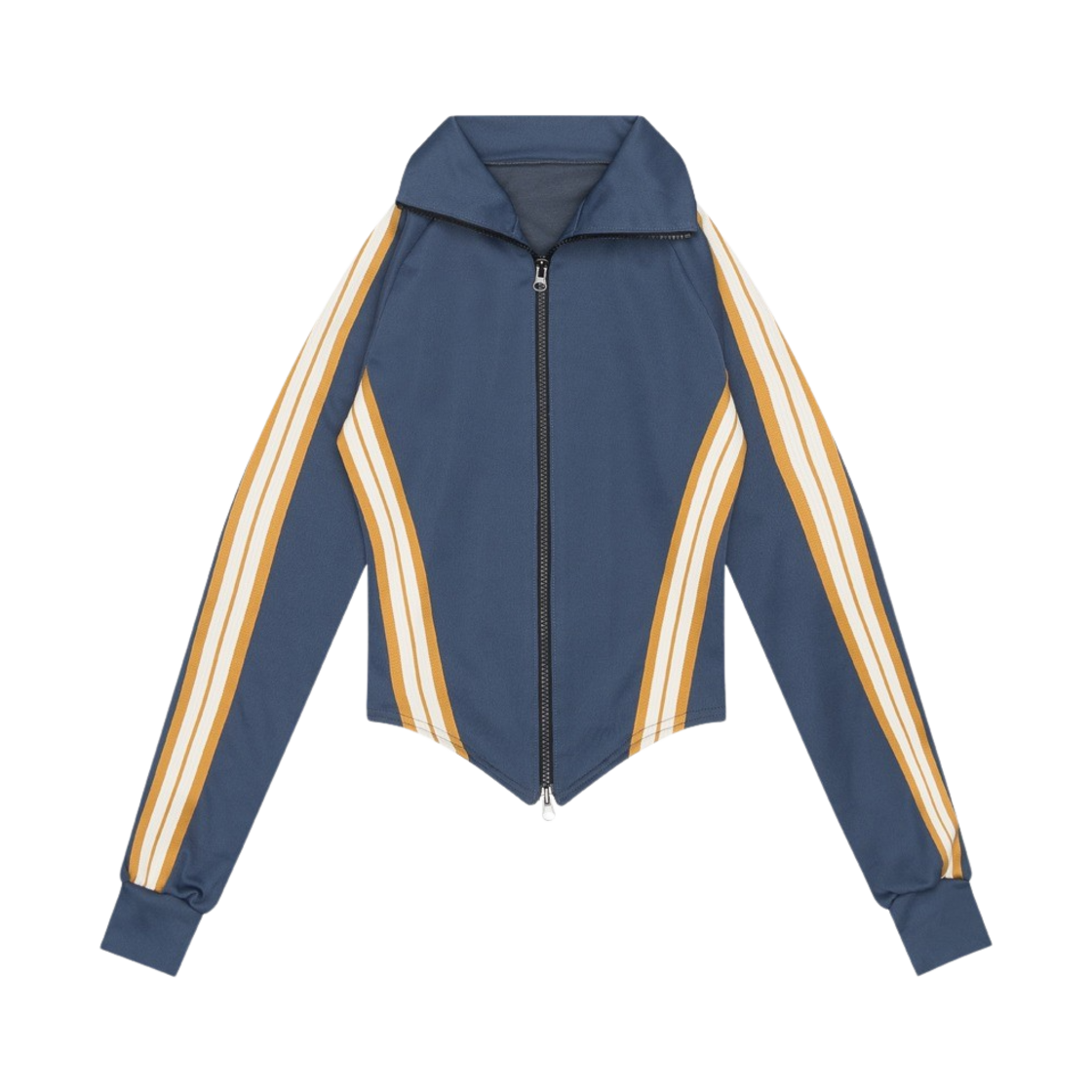 KODCZU02M10LB Kyo Sporty Diagonal Track 2way Zipup Light Blue