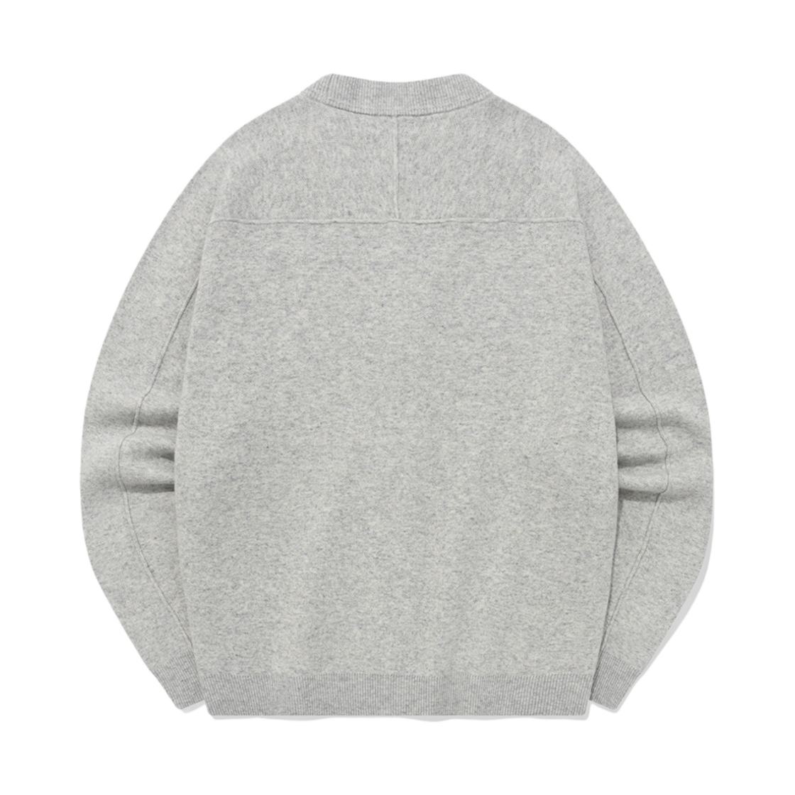 커버낫 어센틱 C 로고 가디건 멜란지 그레이(Covernat Authentic C Logo Cardigan Melange Grey) - 2