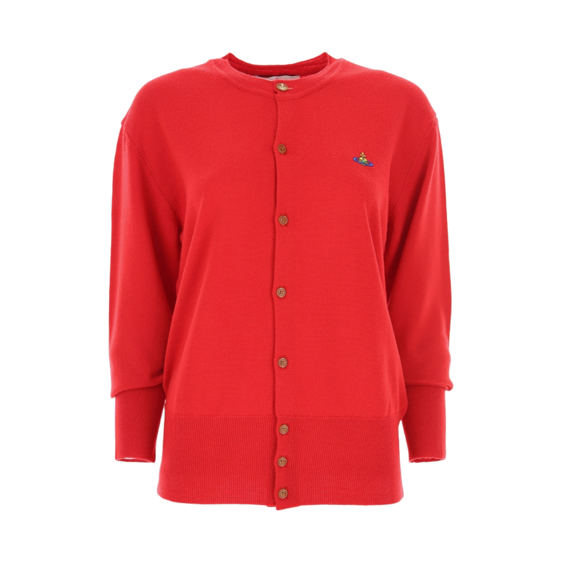 18030018-Y0006-H401 (W) Vivienne Westwood Bea Cardigan Red