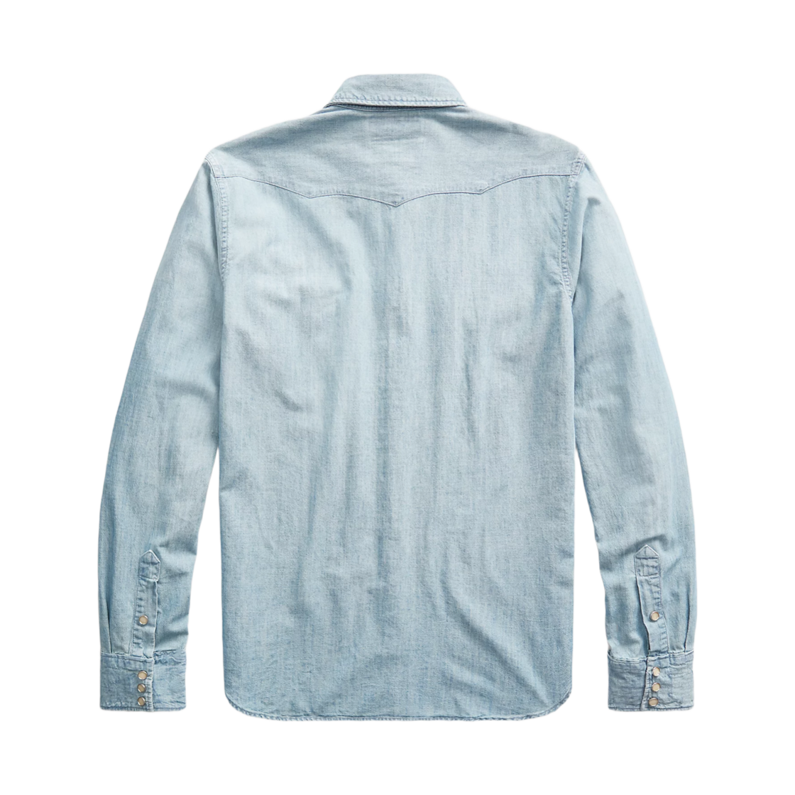 더블알엘 슬림 샴브레이 웨스턴 셔츠 데이비 워시(Double RL Slim Chambray Western Shirt Davy Wash) - 2