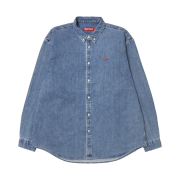 Supreme Small Box Denim Shirt Washed Indigo - 25SS