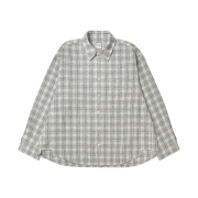 Wooyoungmi Tweed Check Shirt White - 25SS