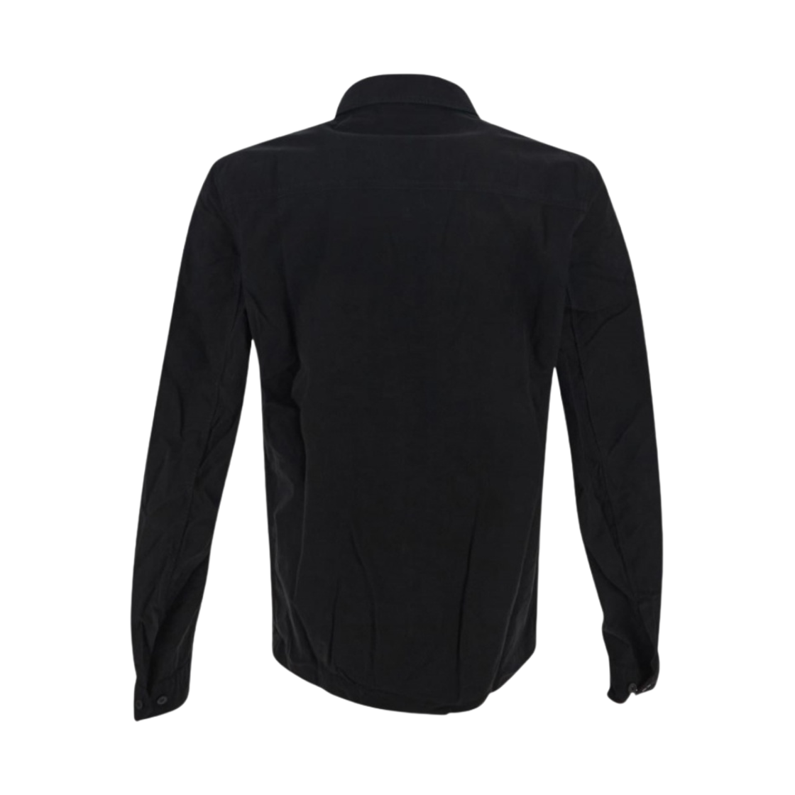 C.P. 컴퍼니 개버딘 지퍼 셔츠 블랙 - 22FW(C.P. Company Gabardine Zipped Shirt Black - 22FW) - 2