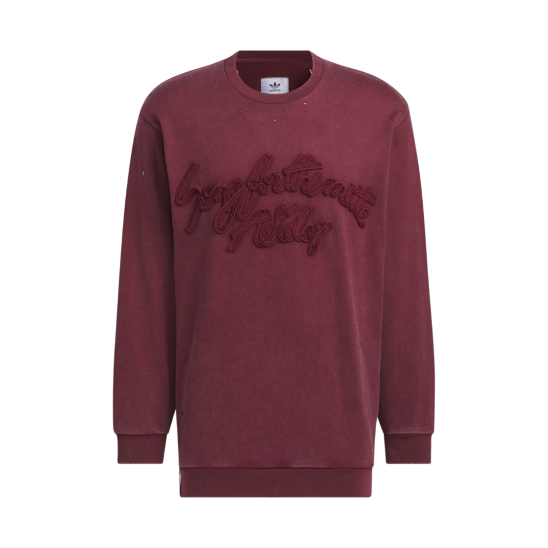 JI9641 Adidas x Song for the Mute Long Sleeve T-Shirt Maroon - KR Sizing