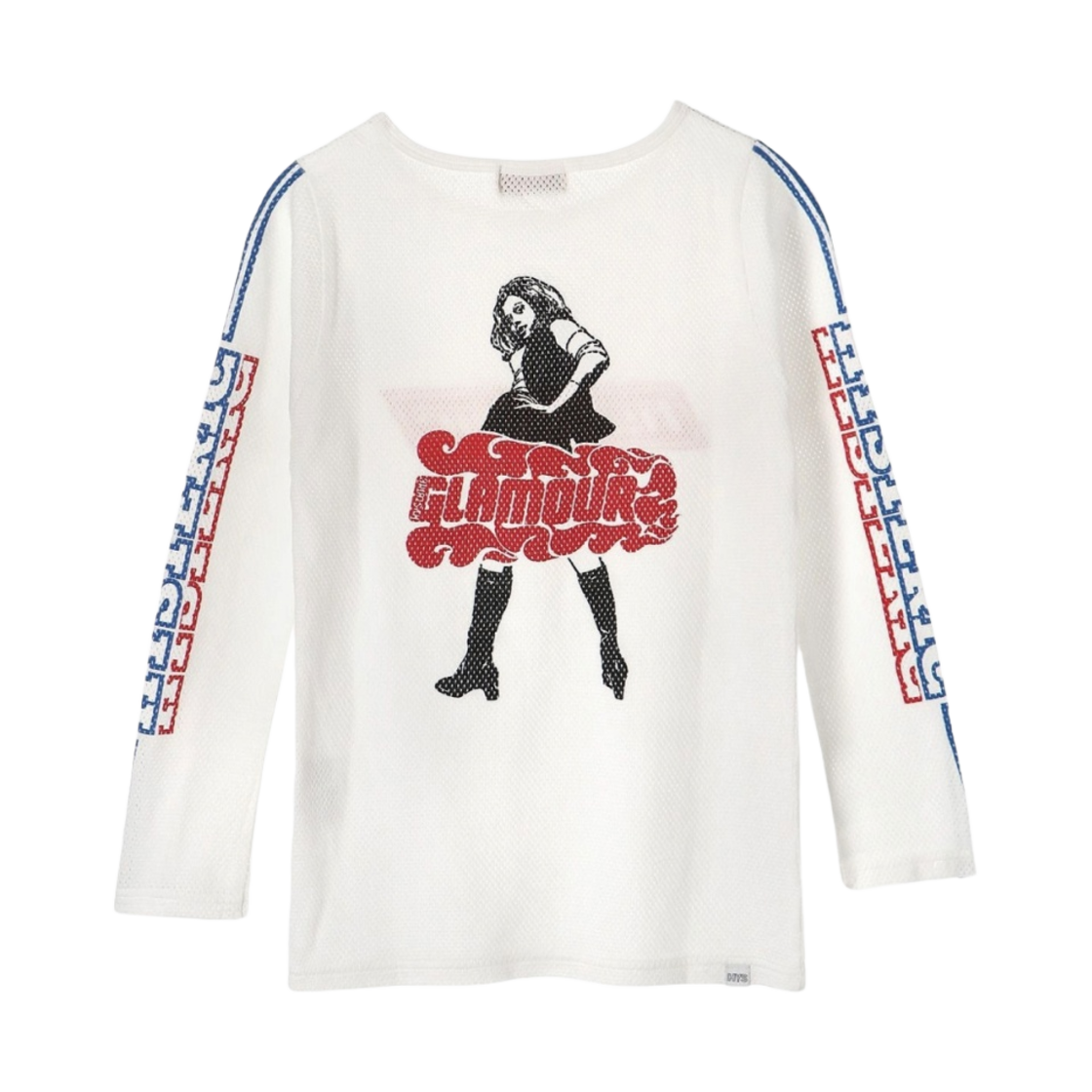 (W) 히스테릭 글래머 빅슨 걸 티셔츠 화이트((W) Hysteric Glamour Vixen Girl T-Shirt White) - 2
