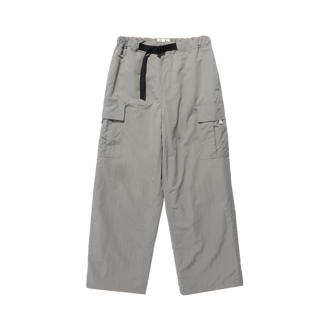 PD09PT8001LG Phyps Dept Buckle Belt Cargo Pants Light Grey