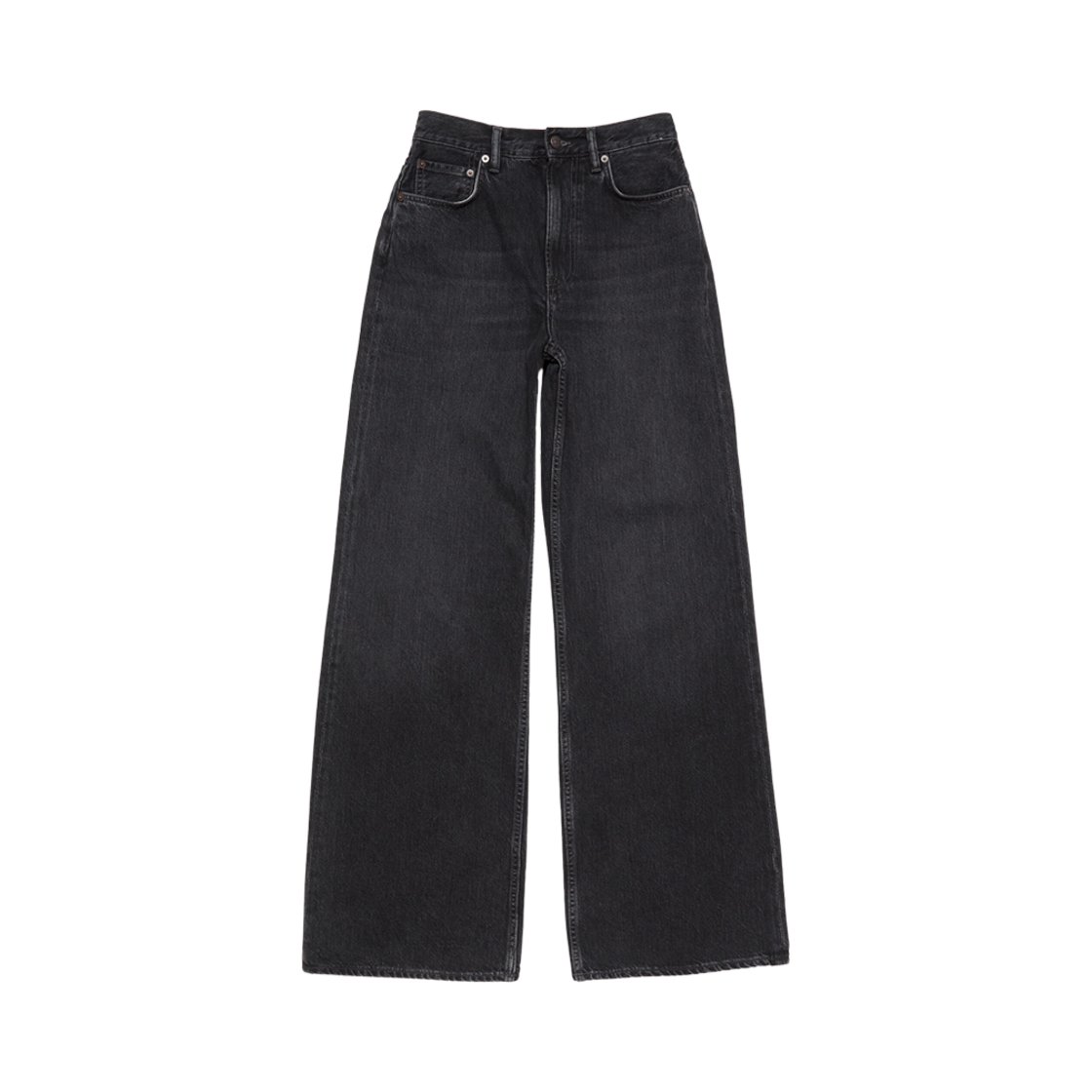 A00463-900 (W) Acne Studios Relaxed Fit Jeans 2022F Black