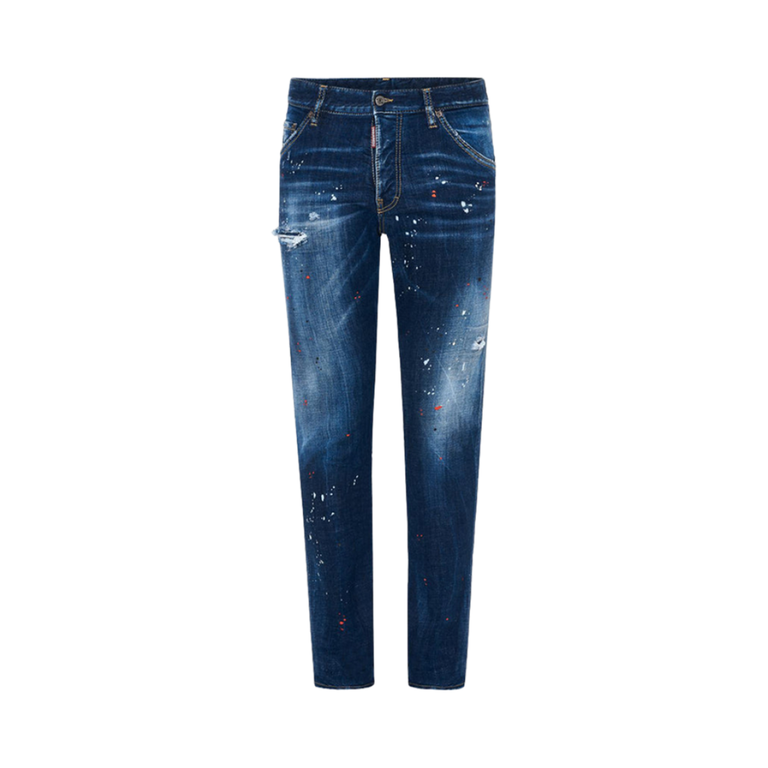 디스퀘어드2 쿨 가이 디스트레스드 데님 진 블루(Dsquared2 Cool Guy Distressed Denim Jeans Blue)