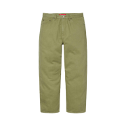 Supreme Baggy Jean Light Olive - 24SS
