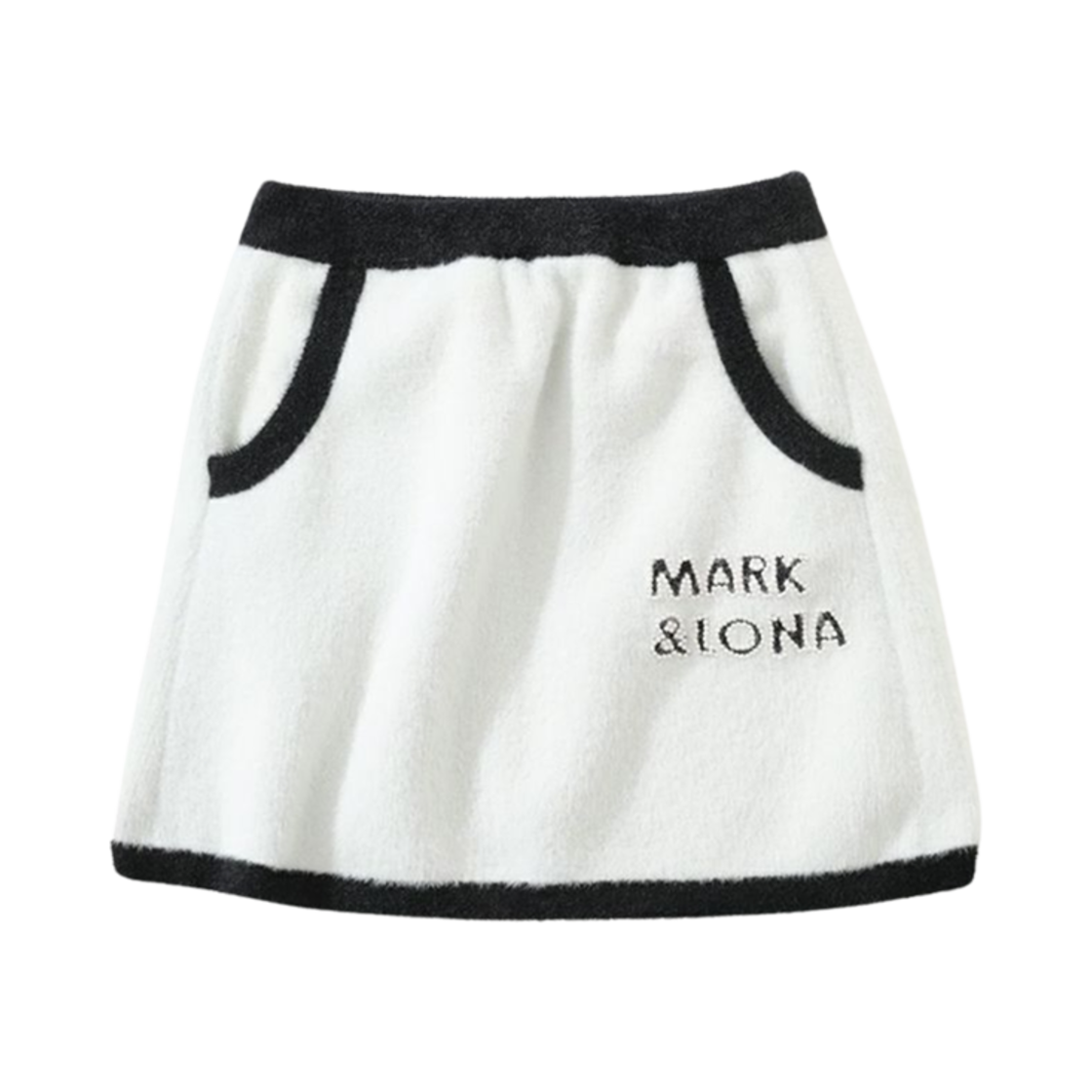 (W) 마크 앤 로나 오르소르 슈프림 니트 스커트 화이트((W) Mark & Lona Orthor Supreme Knit Skirt White)