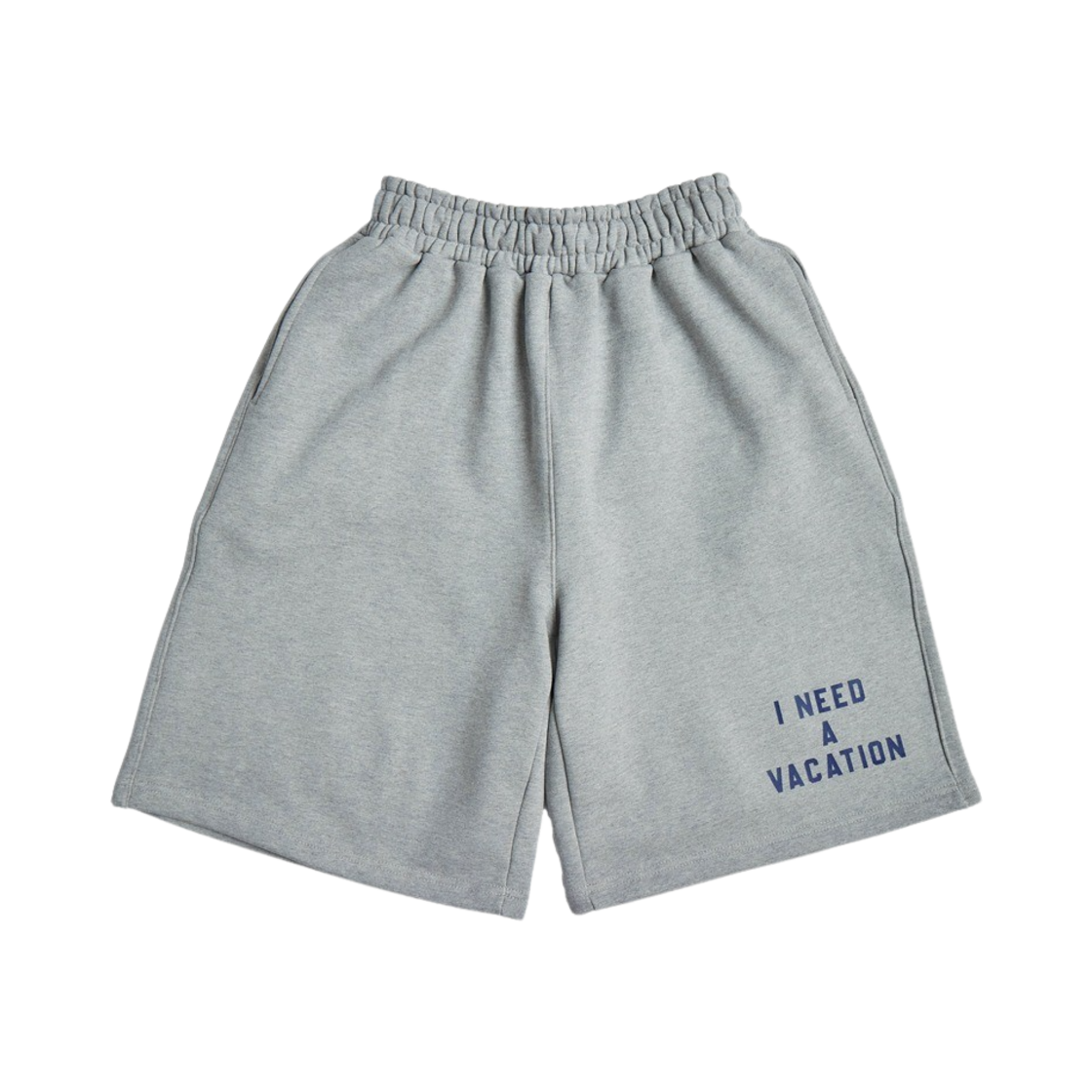 BB24SP001GR Broken Beat I Need A Vacation Shorts Pants Grey