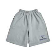 Broken Beat I Need A Vacation Shorts Pants Grey