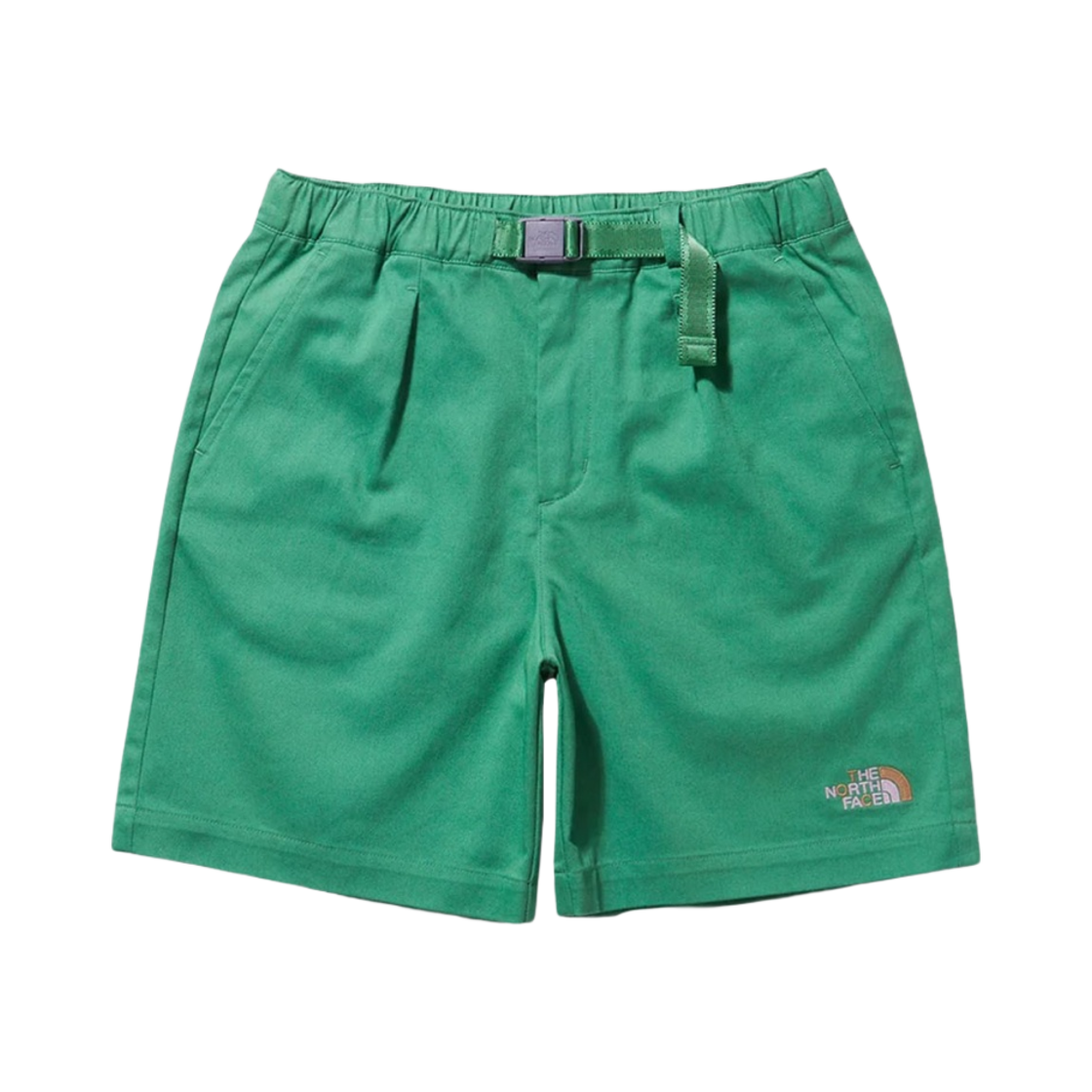 (유스) 노스페이스 x 클랏 우븐 쇼츠 그린((Youth) The North Face x Clot Woven Shorts Green) - 1