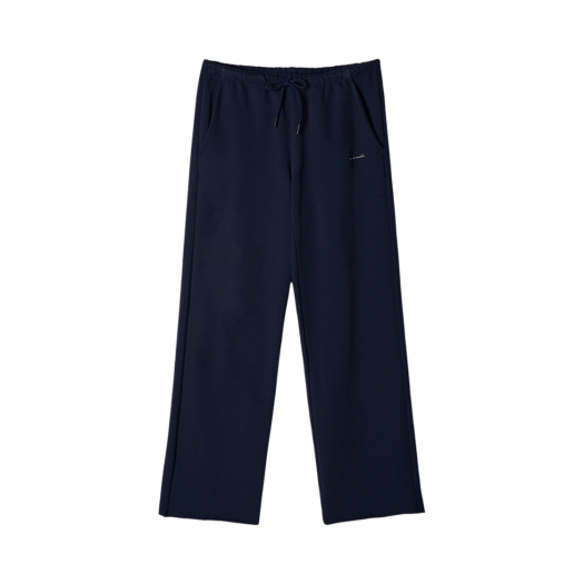 (W) Aviemuah Essential Drawstring Cotton Sweatpants Navy