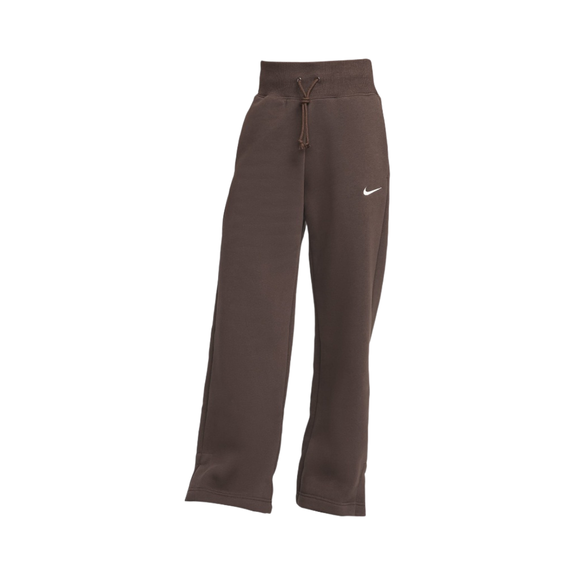 DQ5616-237 (W) Nike NSW Phoenix Fleece High Waisted Wide Leg Sweatpants Baroque Brown - Asia