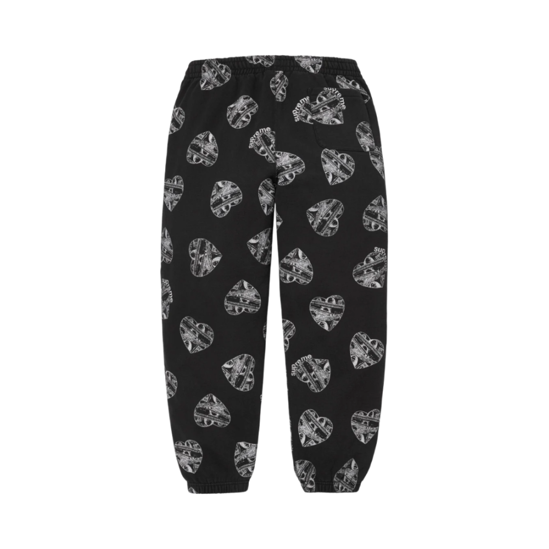 슈프림 러브 캐쉬 스웨트팬츠 블랙 - 24FW(Supreme Love Cash Sweatpant Black - 24FW) - 2