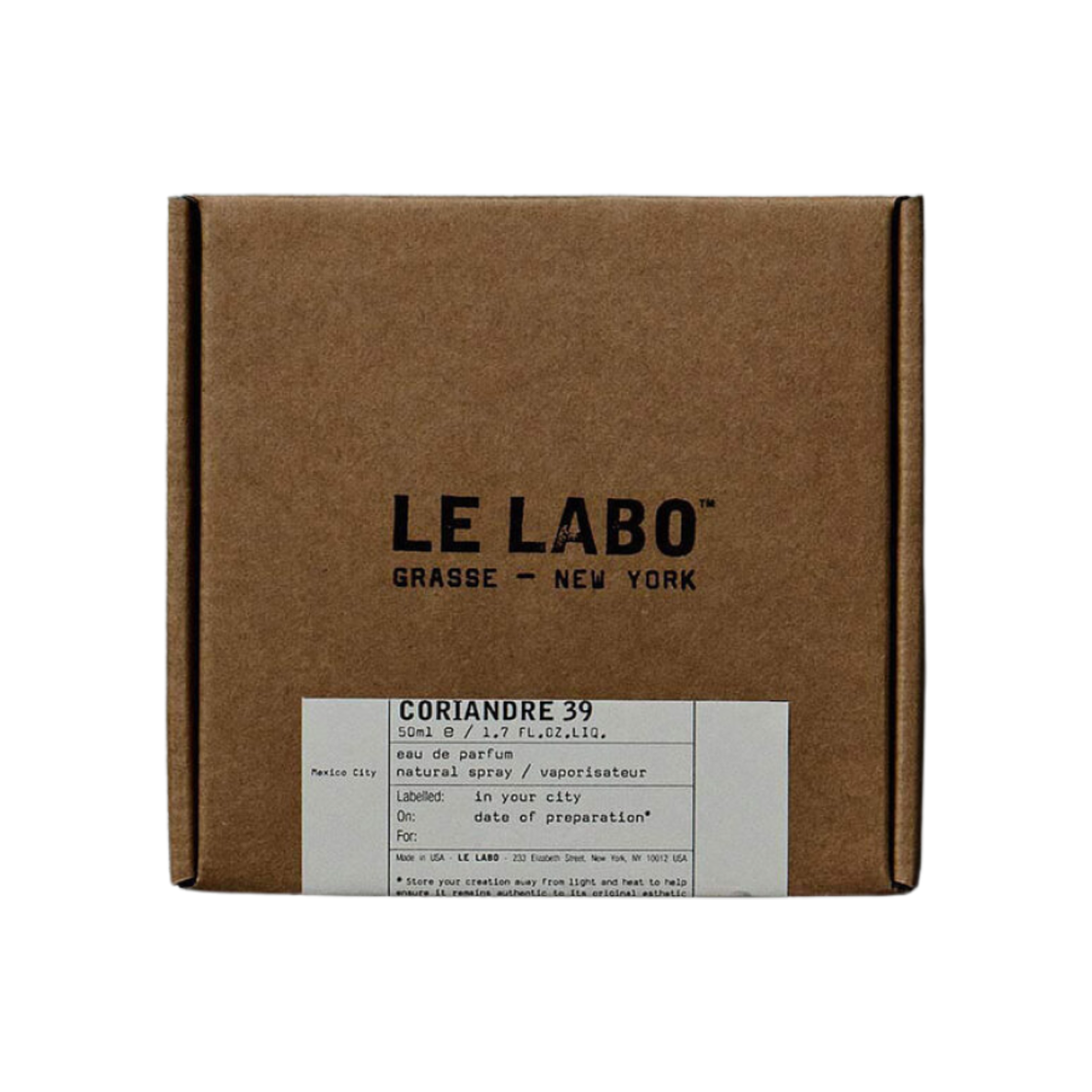 르라보 코리안더 39 오 드 퍼퓸 50ml(Le Labo Coriandre 39 Eau De Parfum 50ml) - 2