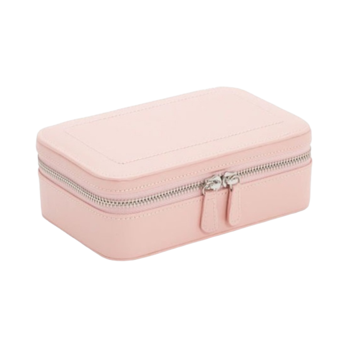 392215 Wolf 1834 Sophia Travel Zip Case Rose Quartz
