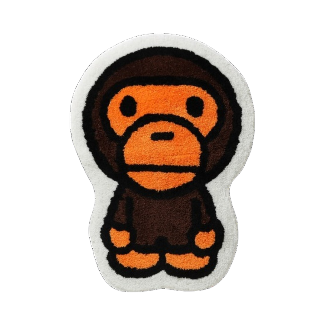 베이프 베이비 마일로 러그 매트 K 브라운(BAPE Baby Milo Rug Mat K Brown) - 1