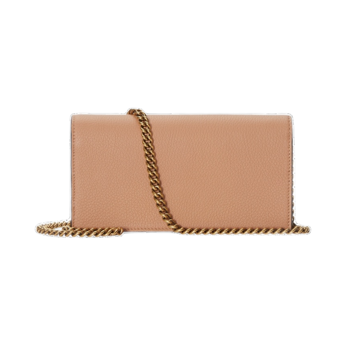 구찌 체인 지갑 인터로킹 G 파이썬 보우 로즈 베이지 레더(Gucci Chain Wallet with Interlocking G Python Bow Rose Beige Leather) - 3