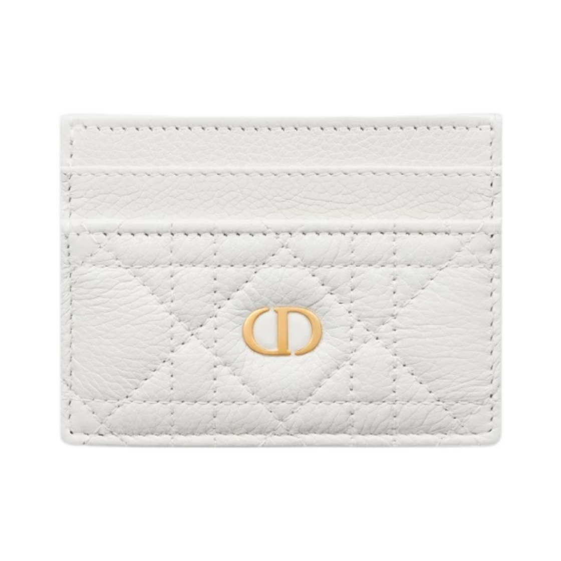 디올 카로 5 슬롯 카드 홀더 서플 까나쥬 카프스킨 라떼(Dior Caro Five Slot Card Holder Supple Cannage Calfskin Latte) - 1