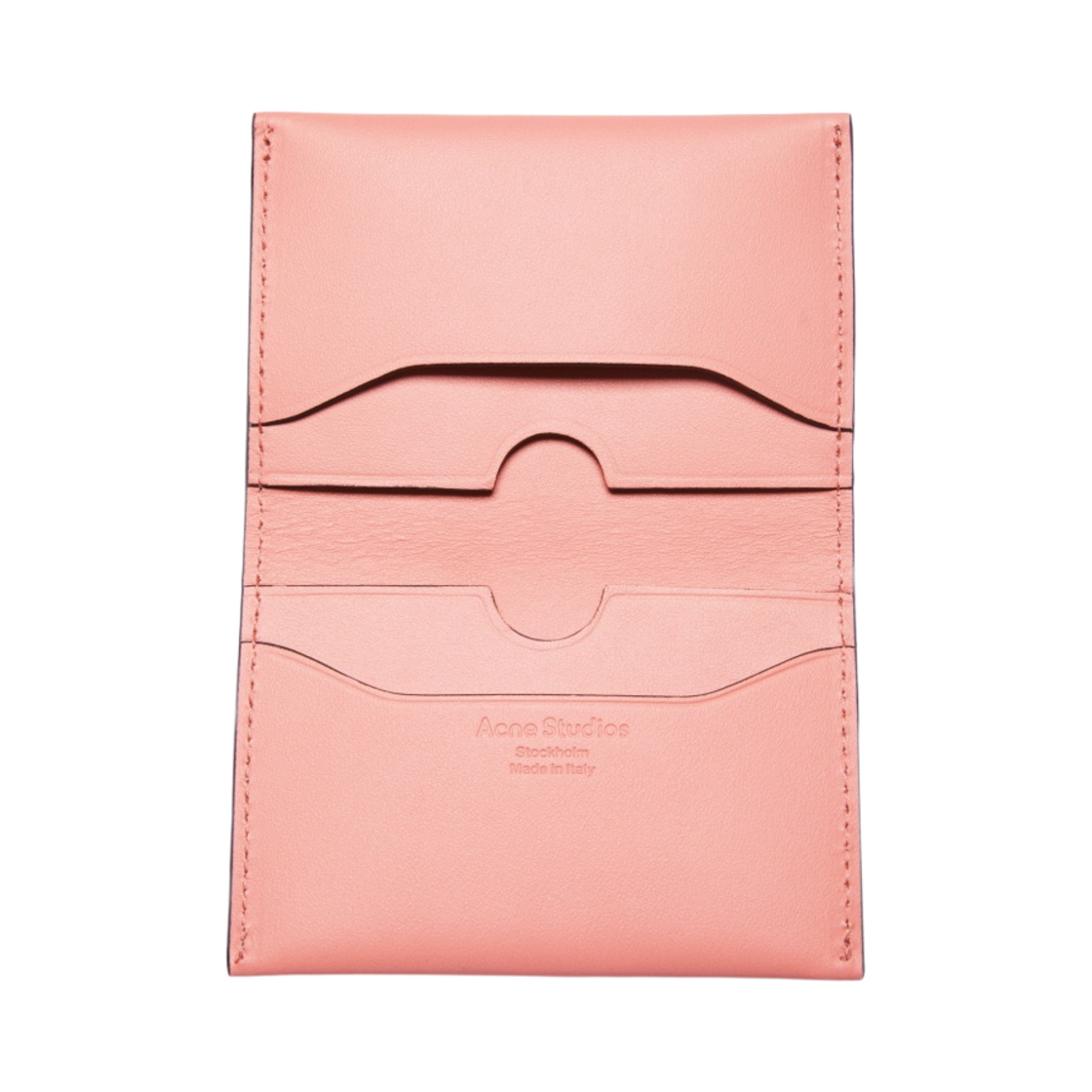 아크네 스튜디오 바이폴드 카드 홀더 살몬 핑크(Acne Studios Bi-Fold Card Holder Salmon Pink) - 2