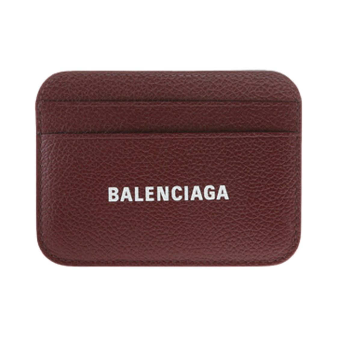 5938121IZI36490 Balenciaga Cash Card Holder Dark Red White