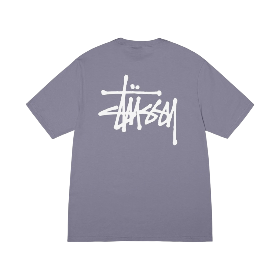 스투시 베이직 스투시 티셔츠 모브 2023(Stussy Basic Stussy T-Shirt Mauve 2023) - 1