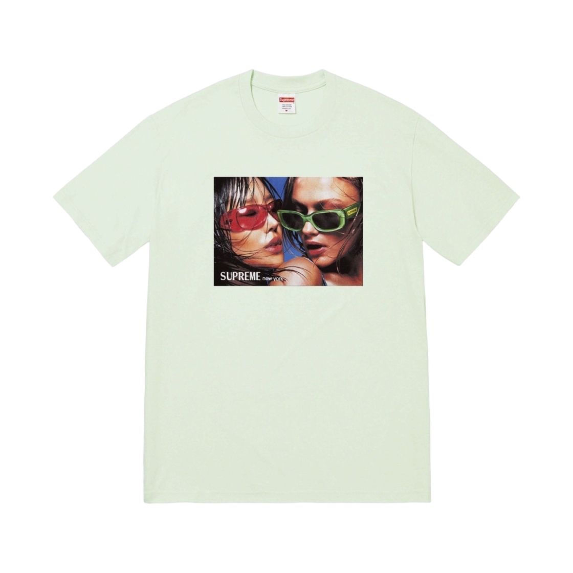 슈프림 아이웨어 티셔츠 페일 그린 - 23SS(Supreme Eyewear T-Shirt Pale Green - 23SS) - 1