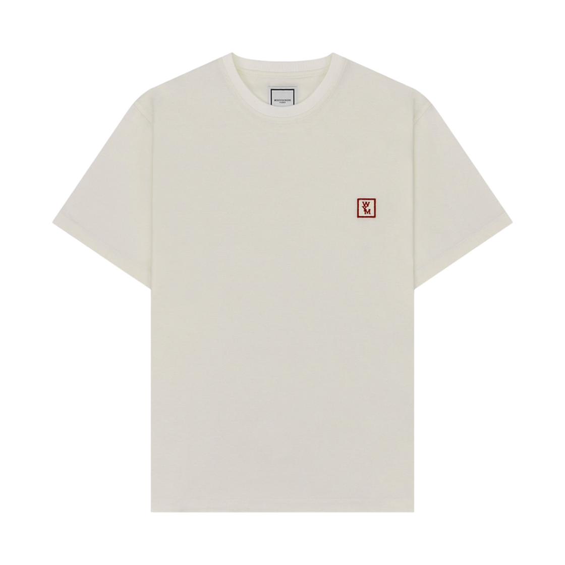 우영미 코튼 백로고 티셔츠 아이보리 - 23SS(Wooyoungmi Cotton Back Logo T-Shirt Ivory - 23SS) - 2
