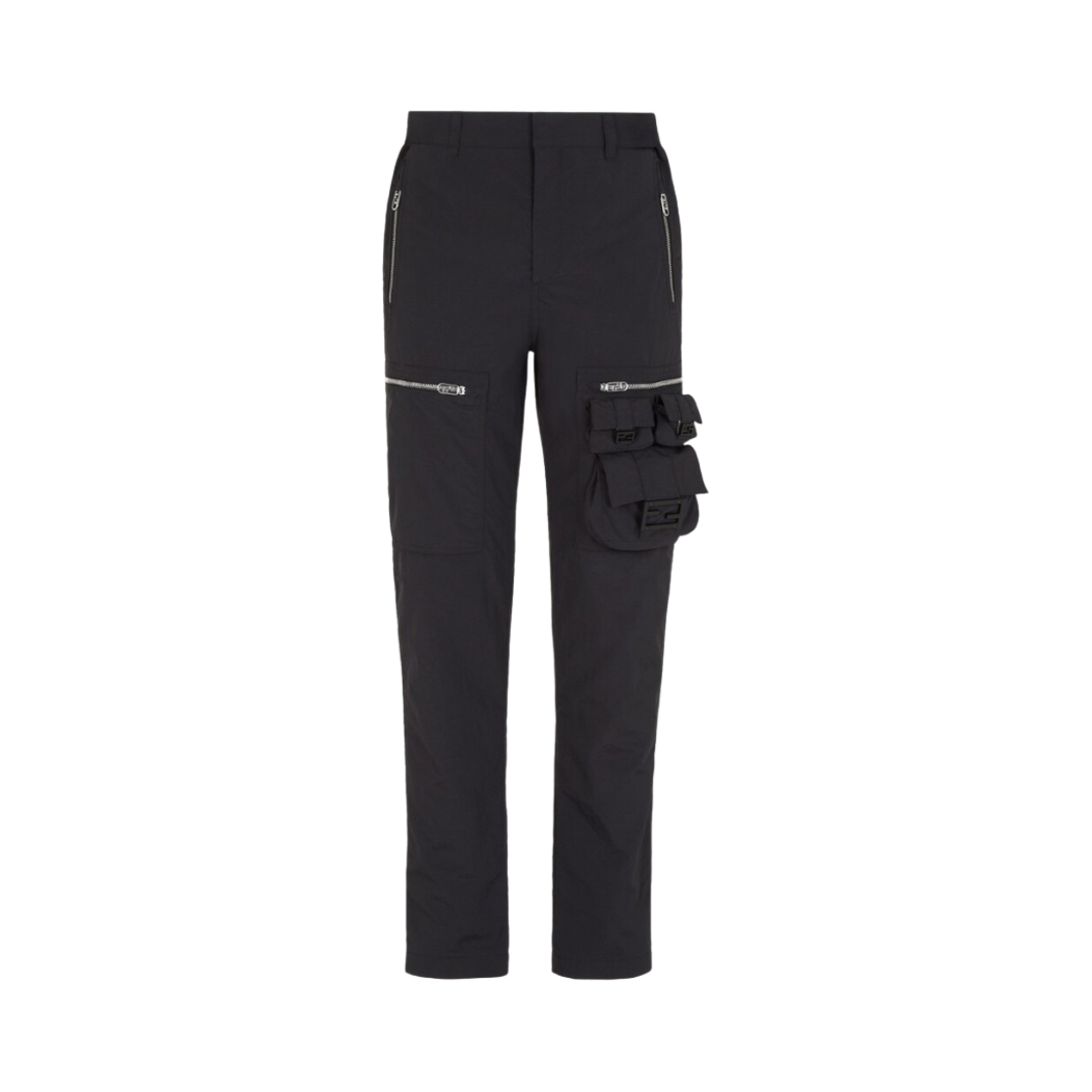 펜디 나일론 트라우저 블랙(Fendi Nylon Trousers Black) - 1