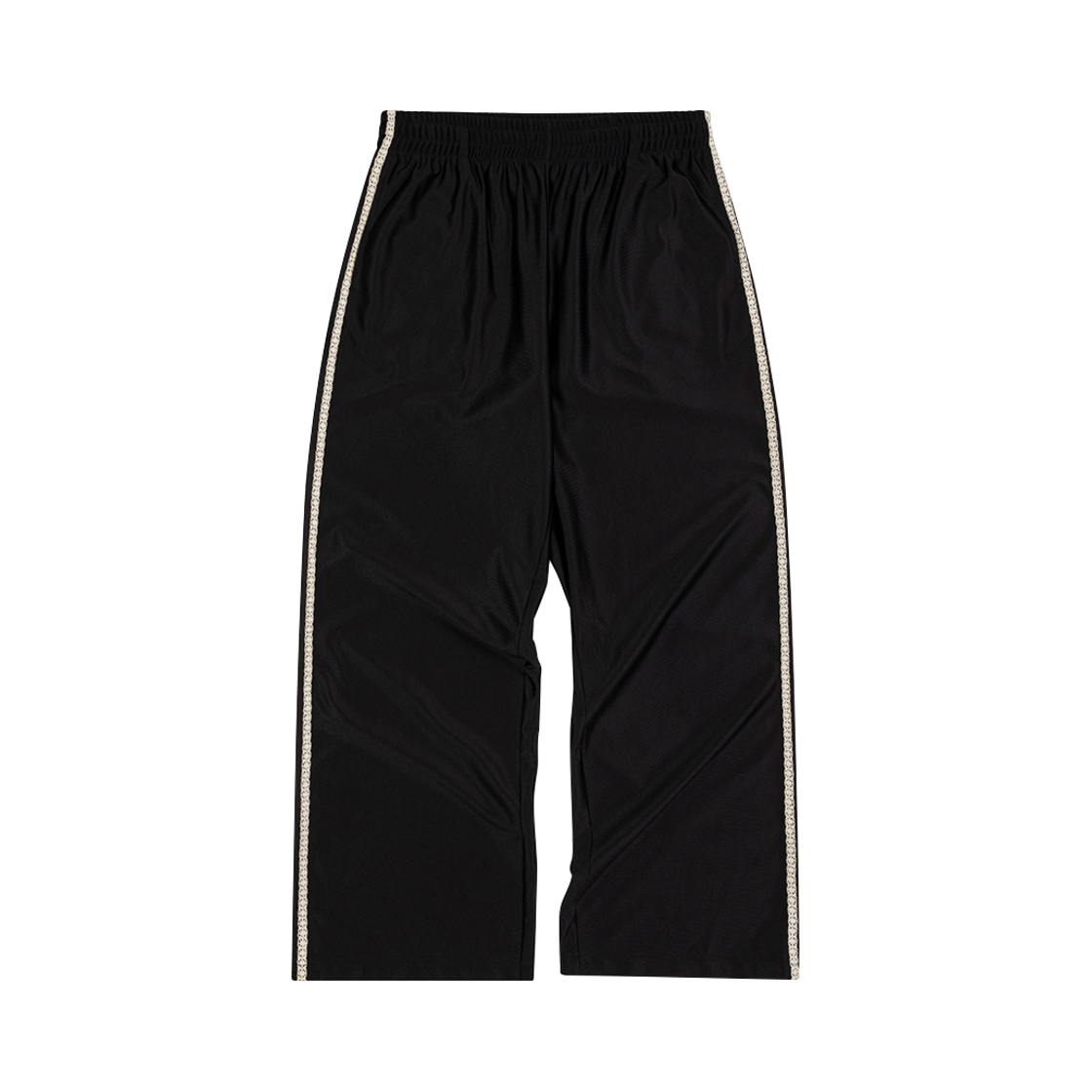 F251PT05 Fritur Double Lace Track Pants Black_F251PT05