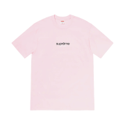 Supreme Classic Logo T-Shirt Light Pink - 22SS
