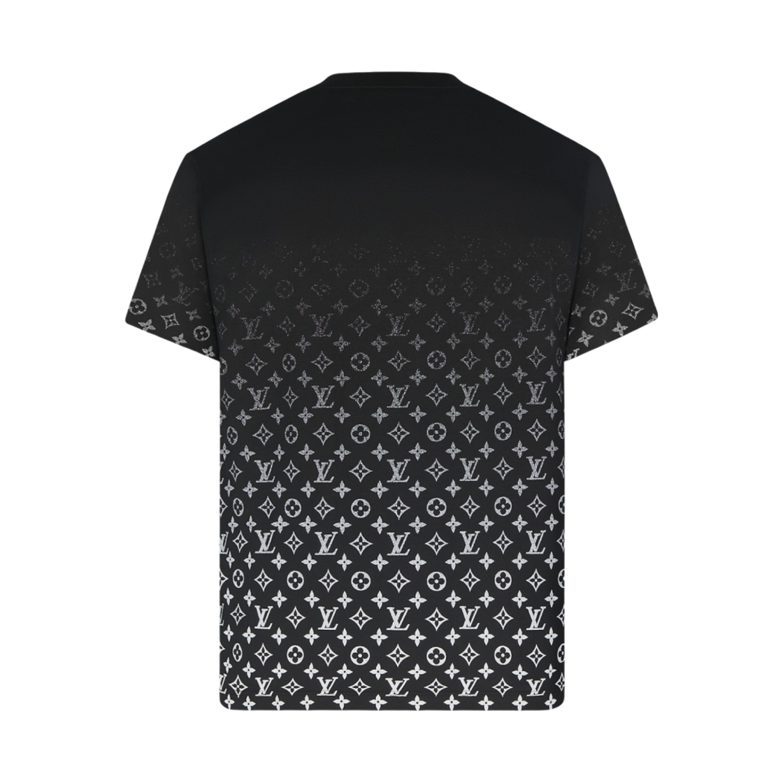 루이비통 LVSE 모노그램 그라디언트 티셔츠 블랙 화이트(Louis Vuitton LVSE Monogram Gradient T-Shirt Black White) - 2