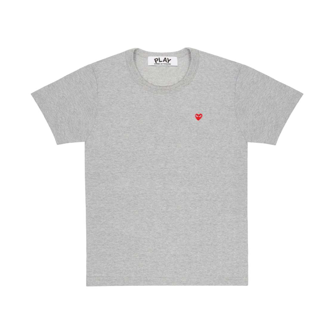 AZ-T305-051-1 (W) Play Comme des Garcons Mini Red Heart T-Shirt Grey